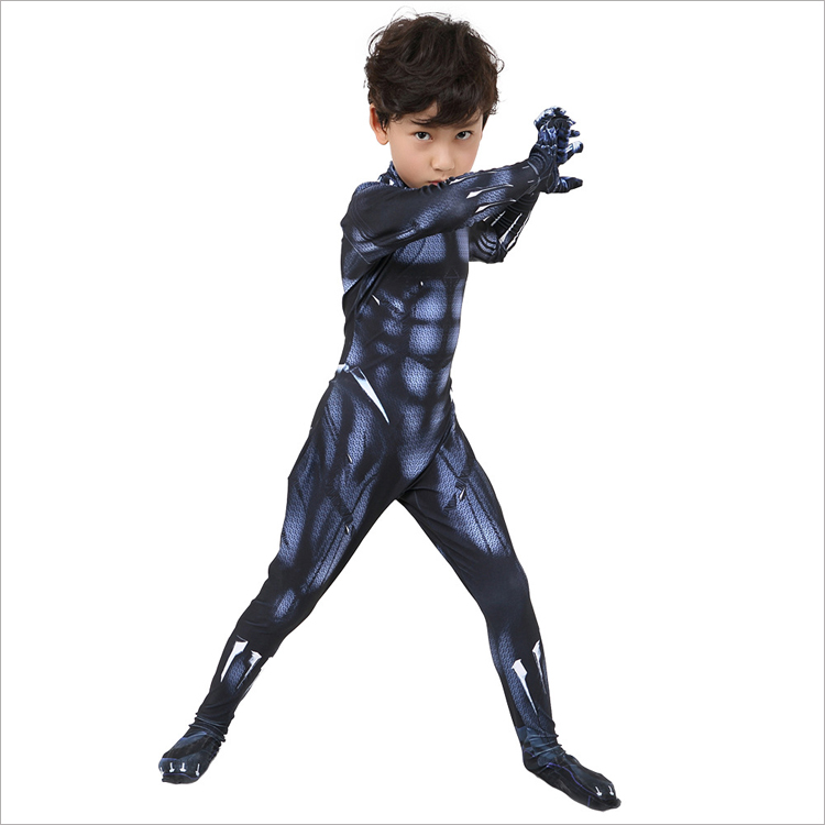 ★キッズ 全身タイツ Black Panther ★Cosplay コスチューム コスプレ衣装 スーツ サイズ豊富 サイズオーダー可能 変装 仮装 コス ハロウィン