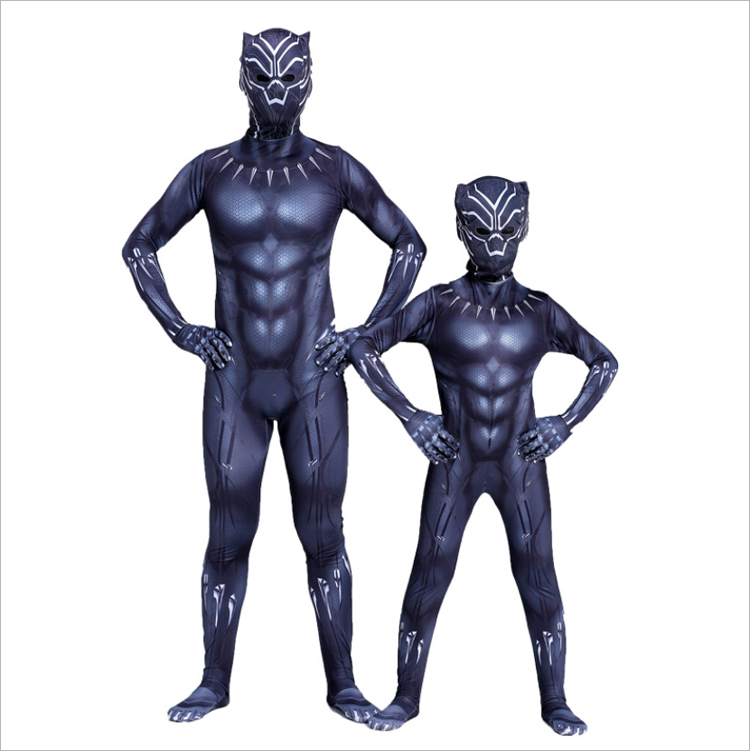 ★全身タイツ Black Panther ★Cosplay コスチューム コスプレ衣装 スーツ サイズ豊富 サイズオーダー可能 変装 仮装 コス ハロウィン