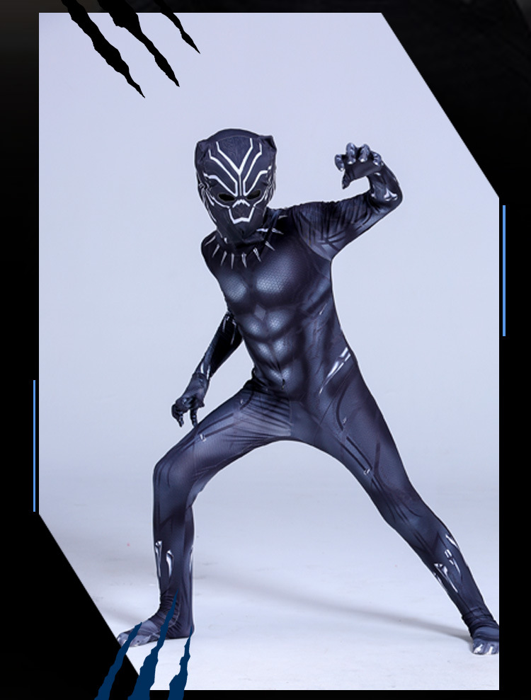 ★全身タイツ Black Panther ★Cosplay コスチューム コスプレ衣装 スーツ サイズ豊富 サイズオーダー可能 変装 仮装 コス ハロウィン